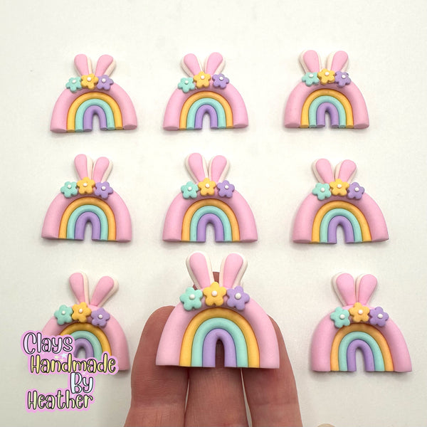 Bunny Ears Pastel Chunky Rainbow