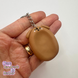 Relaxing Retriever Thumb Buddy Calming Keyring