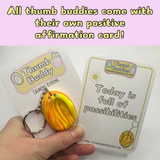 You Are My Sunshine Thumb Buddy Calming Keyring