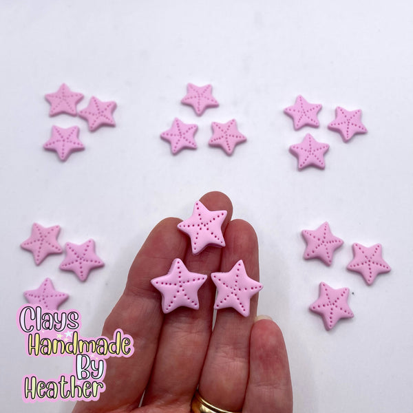 Mini Pink Starfish Pack Of Three