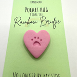 Paw Print Pocket Hug From The Rainbow Bridge