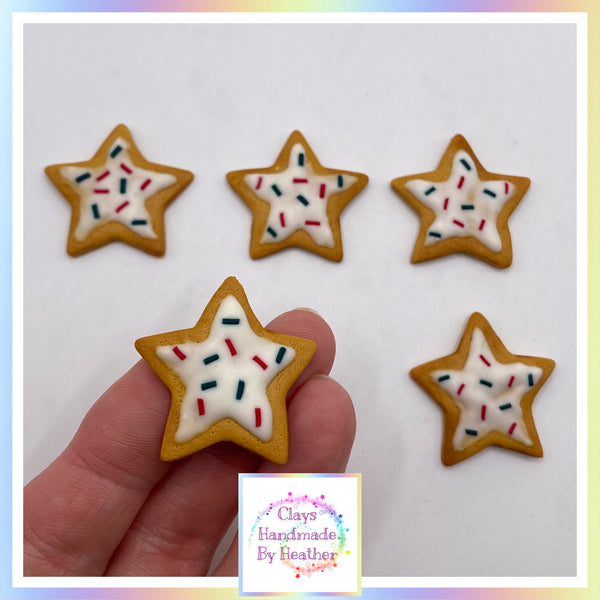 Gingerbread Star Cookie Traditional Sprinkles
